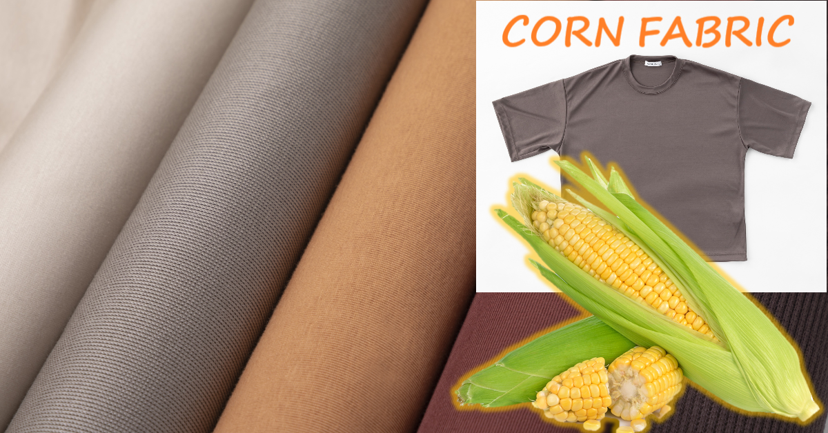 Corn fabric for sustainable fashion Salam Groovy Japan