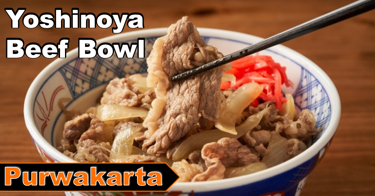 Japan's famous Yoshinoya Beef Bowl now opens in Purwakarta Salam